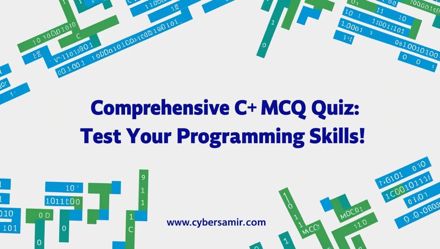 Comprehensive C++ MCQ Quiz: Test Your Programming Skills!