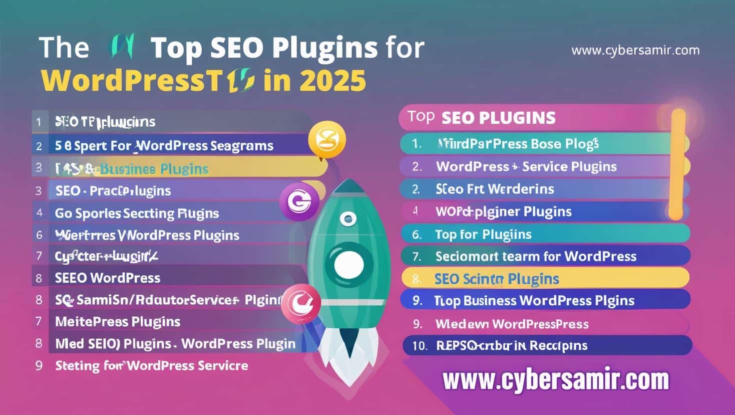 The Top SEO Plugins for WordPress in 2025