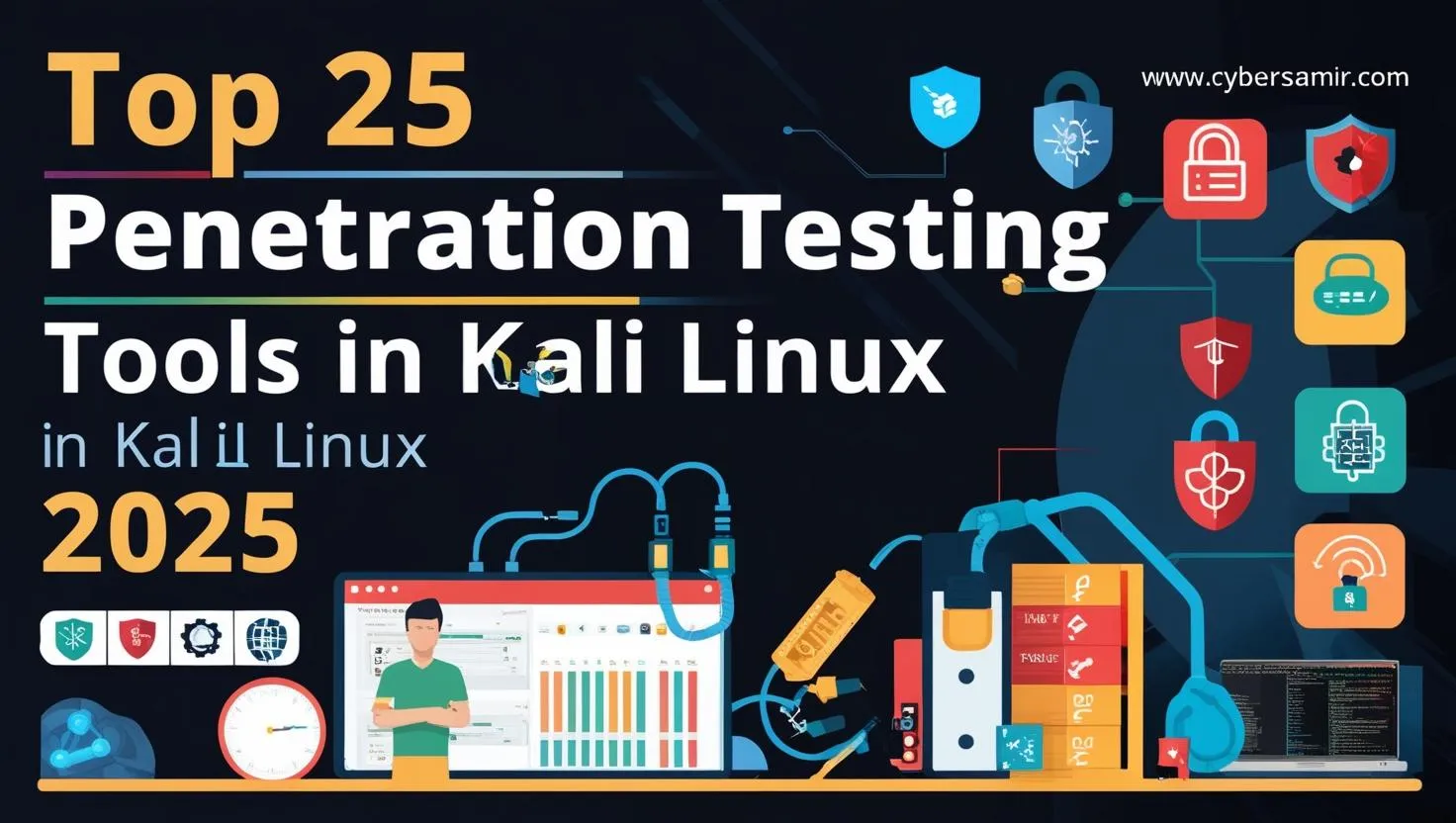 Top 25 Penetration Testing Tools in Kali Linux for 2025