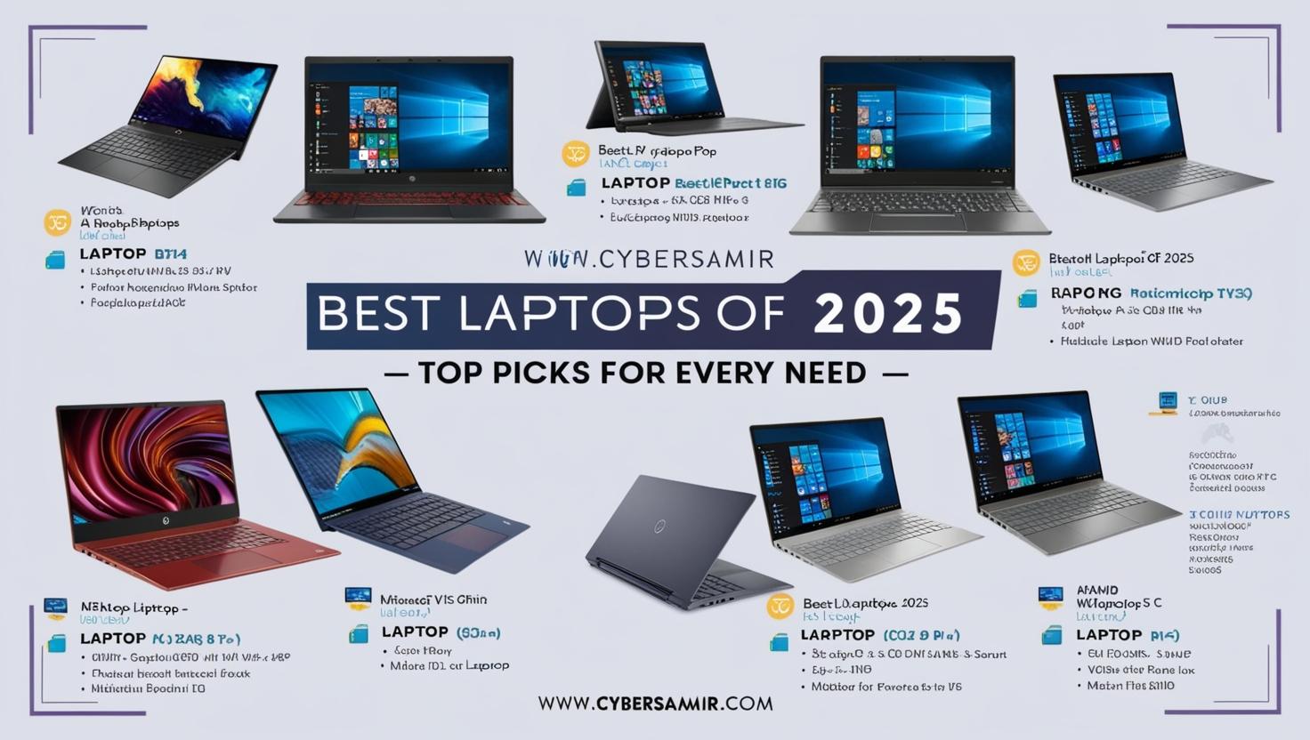 Best Laptops of 2025 – Top Picks for Every Need