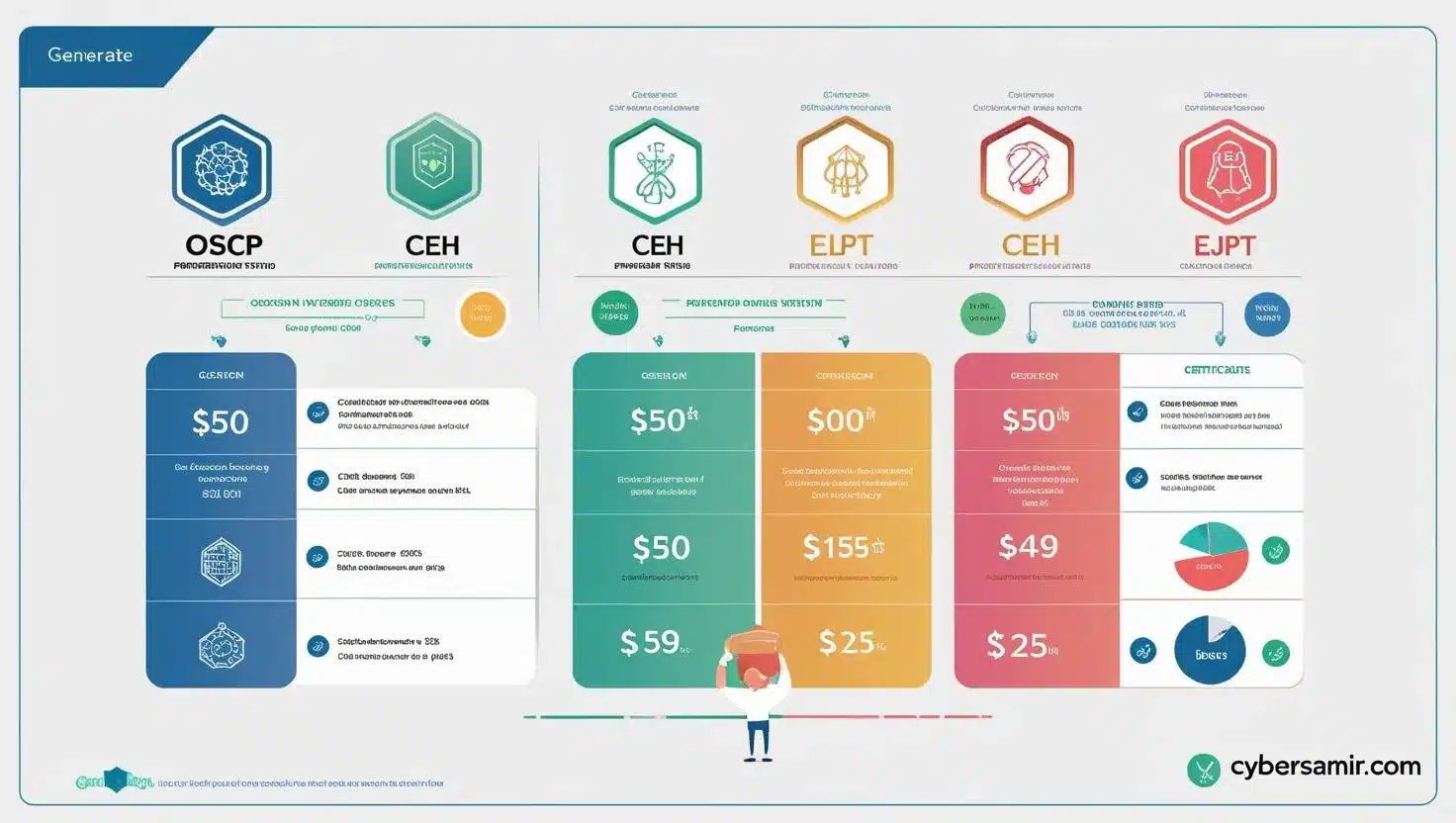 Penetration Testing Certifications: OSCP, CEH, eJPT Compared