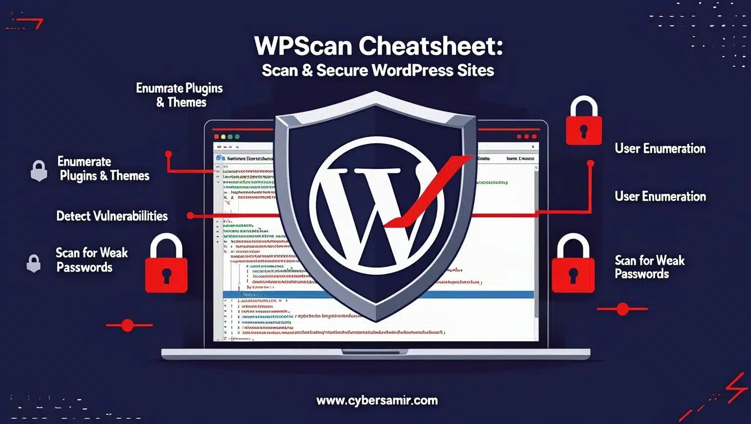 WPScan Cheatsheet: WordPress Vulnerability Scanner Guide