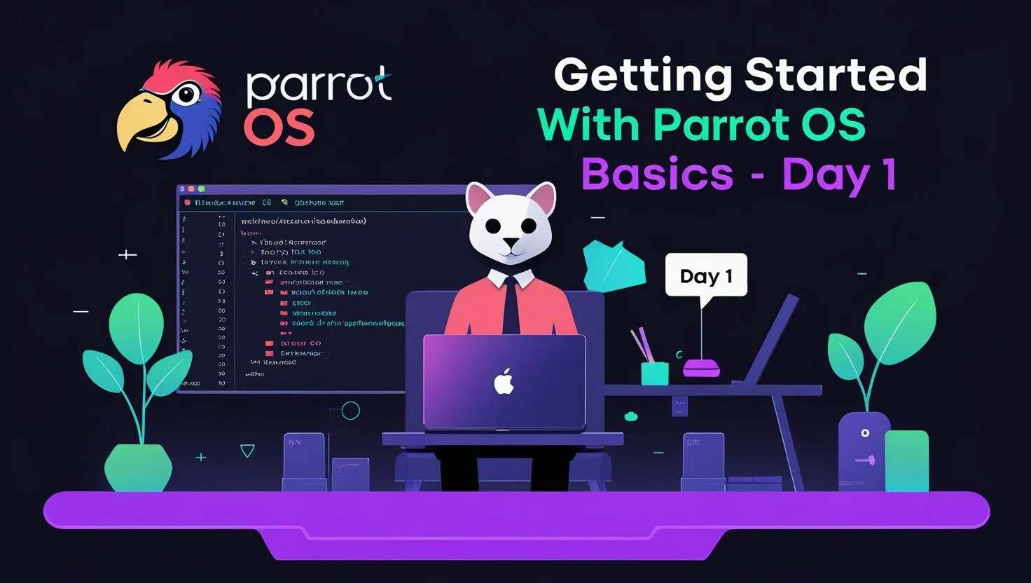 Day 1: Parrot OS & Linux Basics for Ethical Hackers
