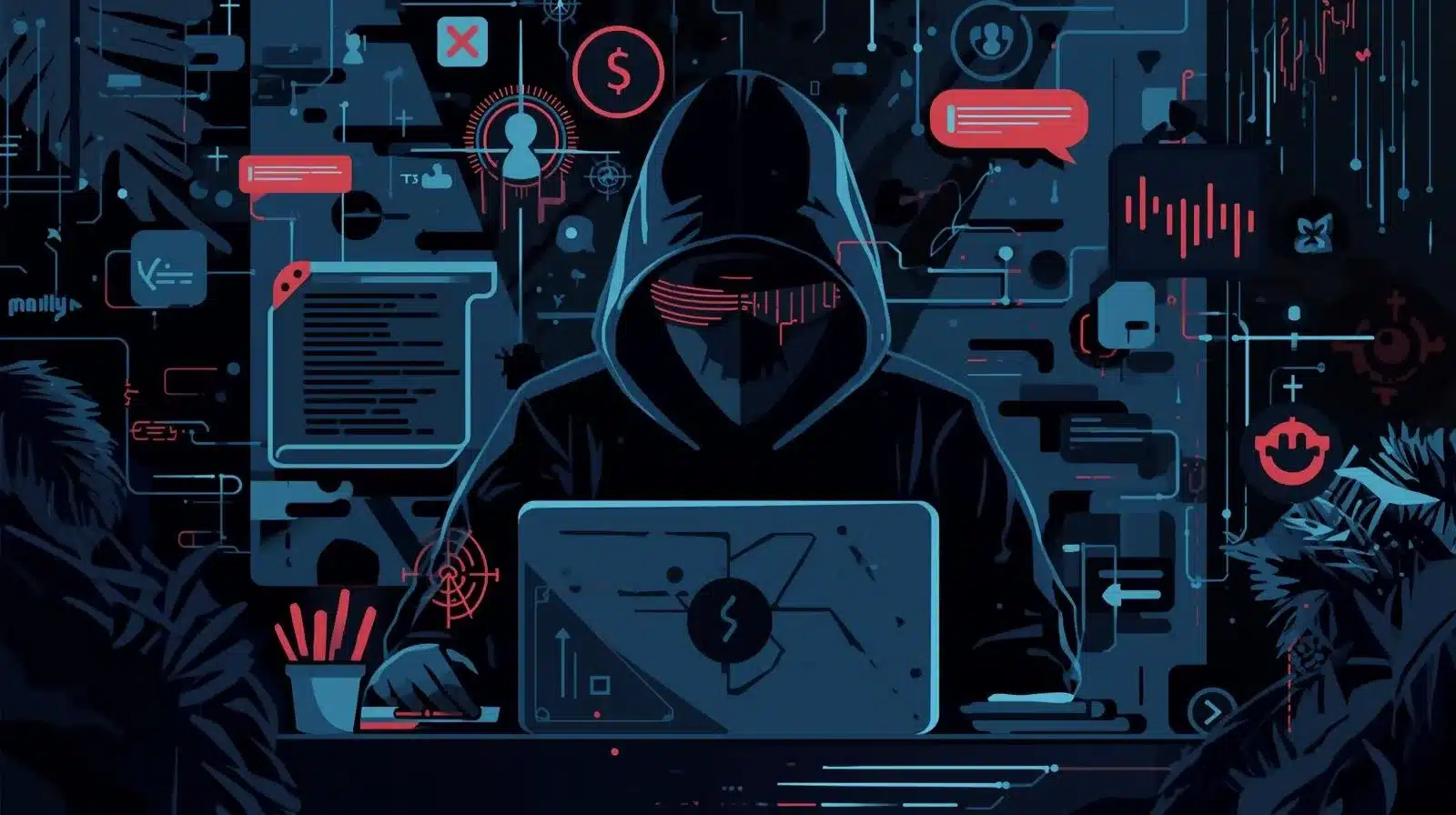 Black hat hacker making money online