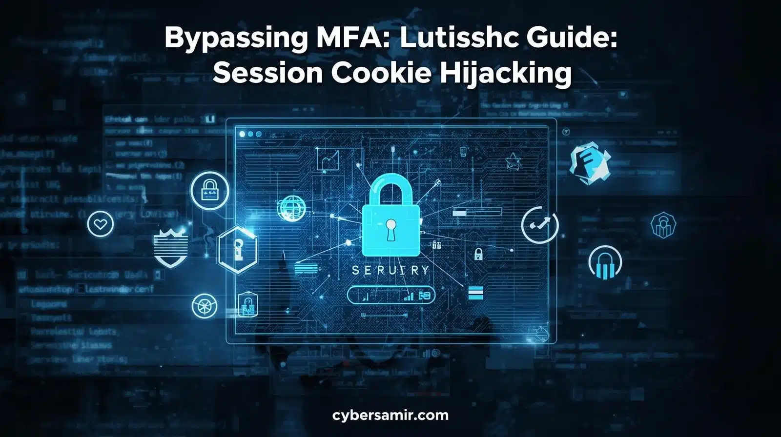 Illustration of session cookie hijacking bypassing MFA
